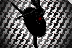 Cartel para El Cisne Negro, teatro